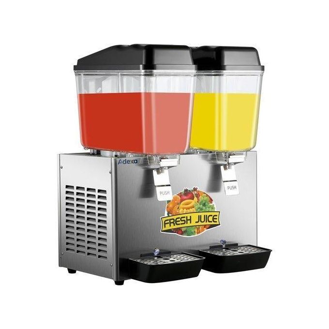 Dispensador de Jugos Enfriador 2 Tanques 32 Litros