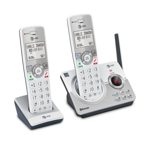 Teléfono Inalámbrico con Bluetooth 2 Auriculares DECT 6.0 AT&T