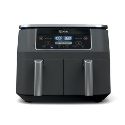 Freidora De Aire Doble Canasta 6 en 1 Inteligente de 7.5Lt Ninja