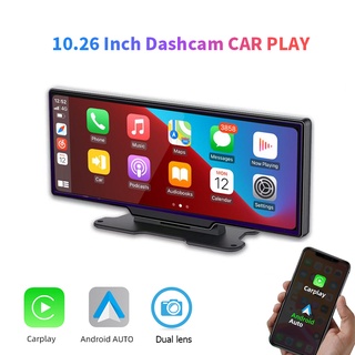 Pantalla Táctil de Carro 10" Dash Cam Carplay Android Auto BT WIFI FM mivoot - Imagen 3
