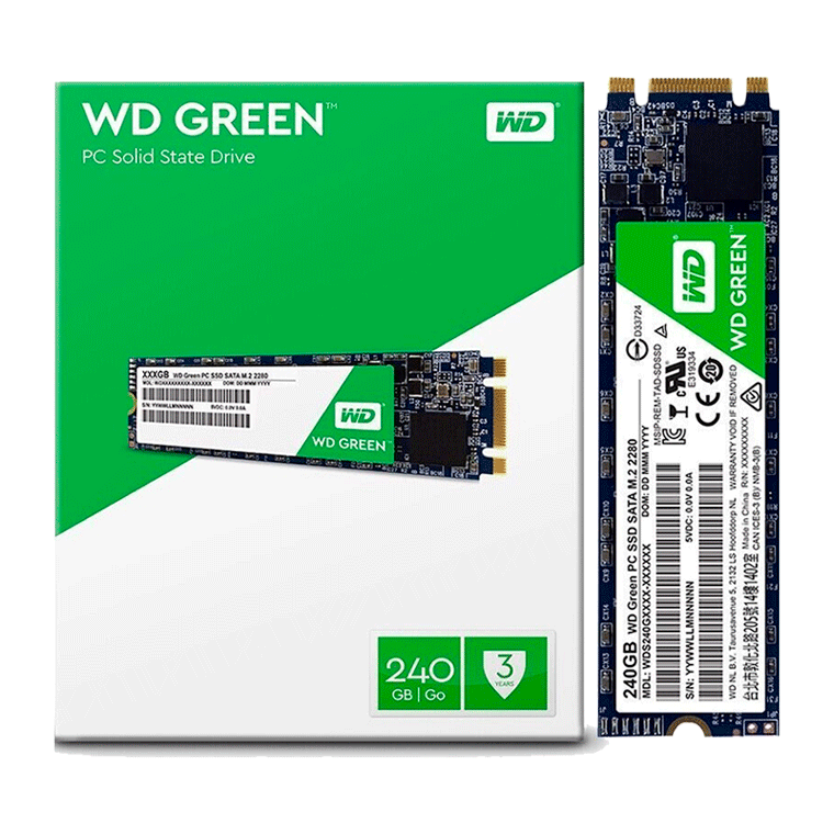 Unidad SSD 240GB M.2 2280 SATA Western Digital Green - Imagen 5