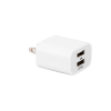 Cargador de Pared Doble USB 2.1A Blanco Argom