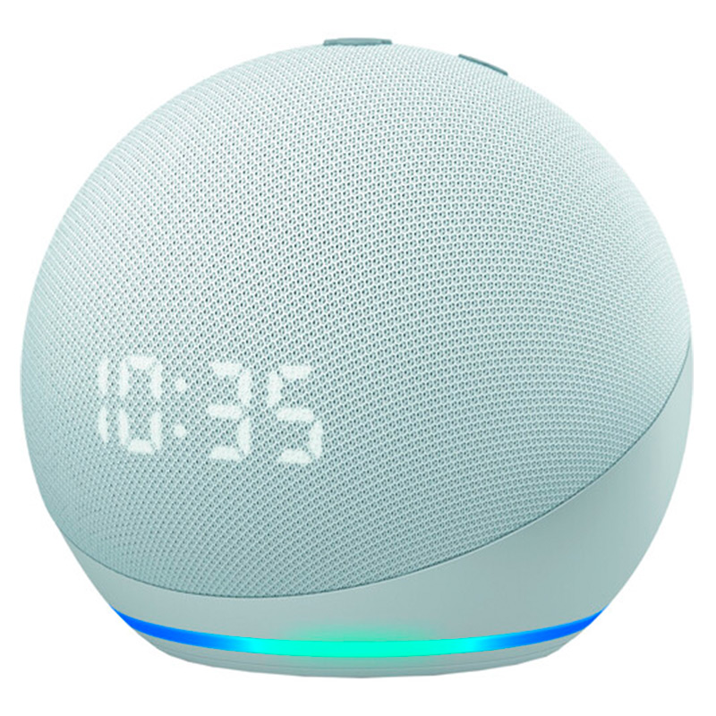Bocina Inteligente Alexa con Reloj Echo Dot 4ta Generación Blanco Amazon - Imagen 9