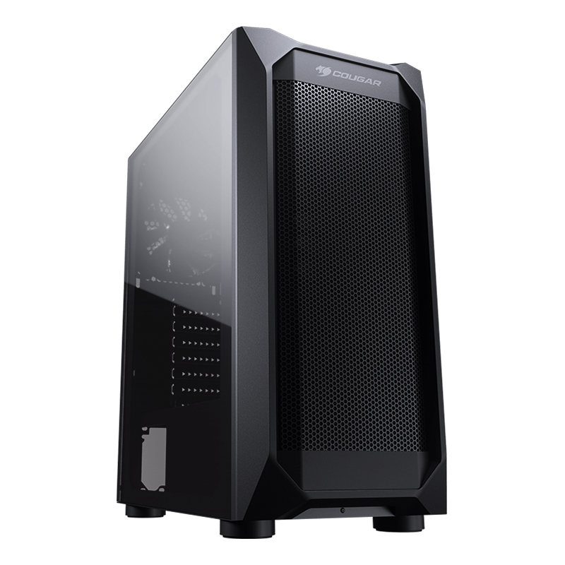 Case Gaming Media Torre Vidrio Negro MX410 Mesh-G Cougar