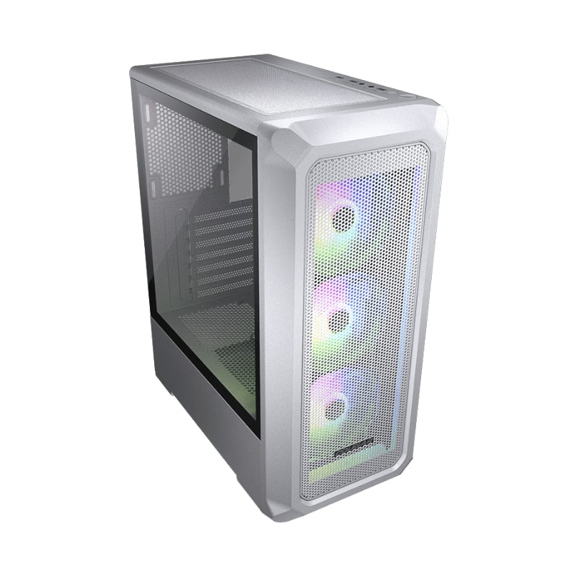 Case Gaming Archon 2 Mesh RGB Cougar Malla ATX Media Torre Blanco