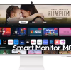 Monitor Smart 32 pulgadas WIFI con Cámara 24K HDMI USB-A1 USB M80D Samsung