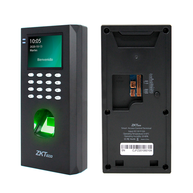 Control de Acceso y Asistencia Biométrico LF20 ZKTeco - Imagen 4