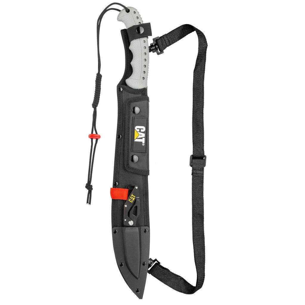 Machete de 53cm y Cuchillo Plegable Acero Inoxidable Caterpillar - Imagen 9