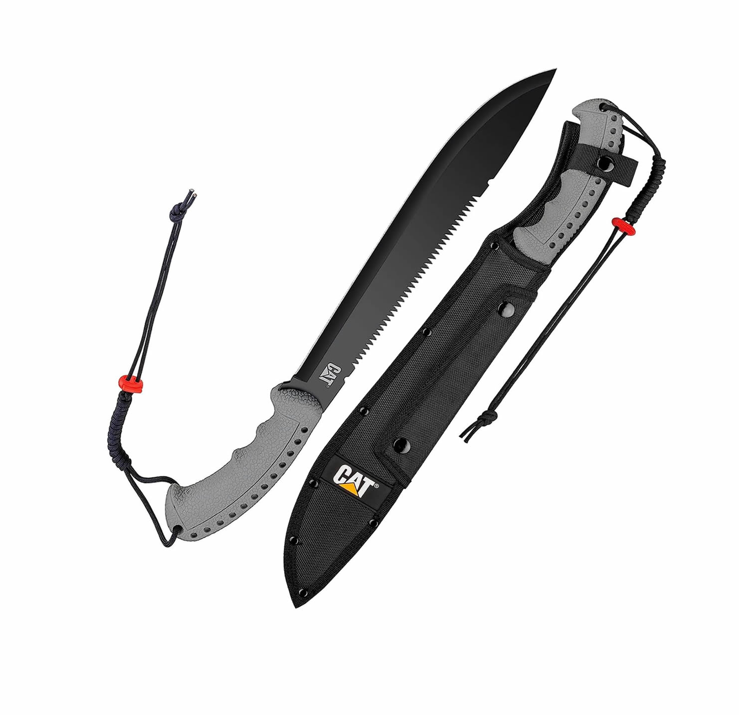 Machete Latino 53.3Cm 21Pulg Acero Inoxidable con funda y correa CAT
