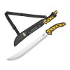 Machete de 52cms Acero Inoxidable Con Sierra y Funda CAT