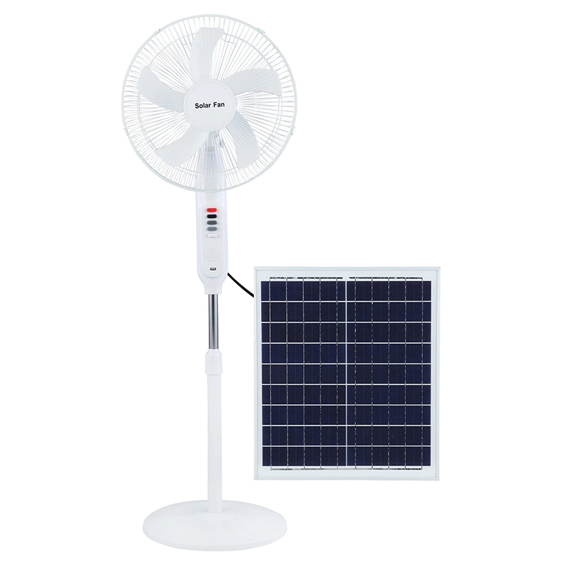 Ventilador de Pedestal 16" con Panel Solar mivoot