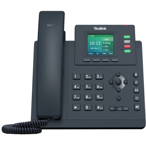 Teléfono IP Básico 4 Líneas HD PoE Pantalla LCD T33P Yealink - Imagen 3