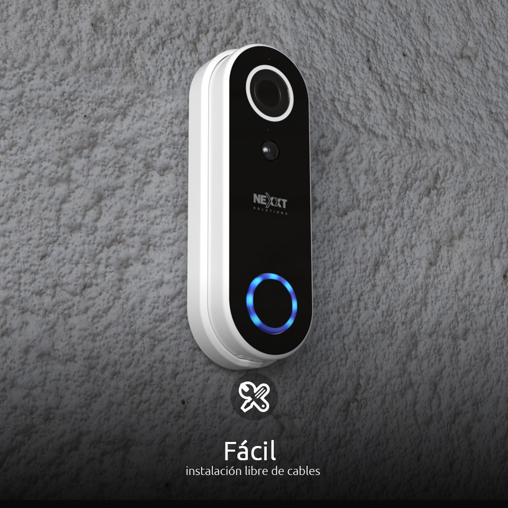 Timbre Inteligente con Cámara Wi-Fi Nexxt - Imagen 5