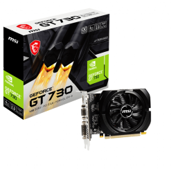 Tarjeta de Vídeo 4GB GT 730 DDR3 PCIe 2.0 MSI GeForce