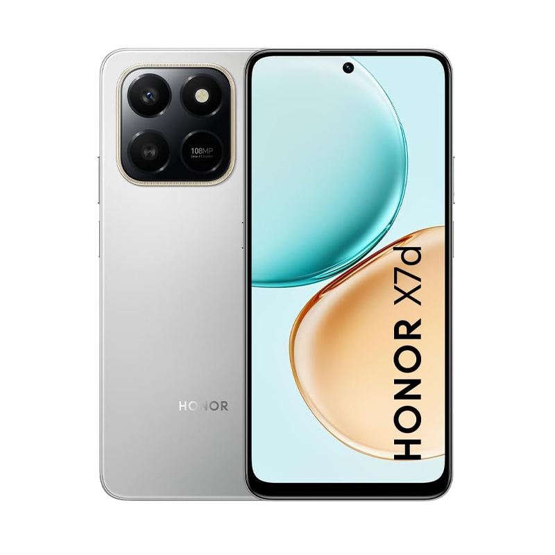 Celular Honor X7d 256GB 8GB Ram Plata Meteoro