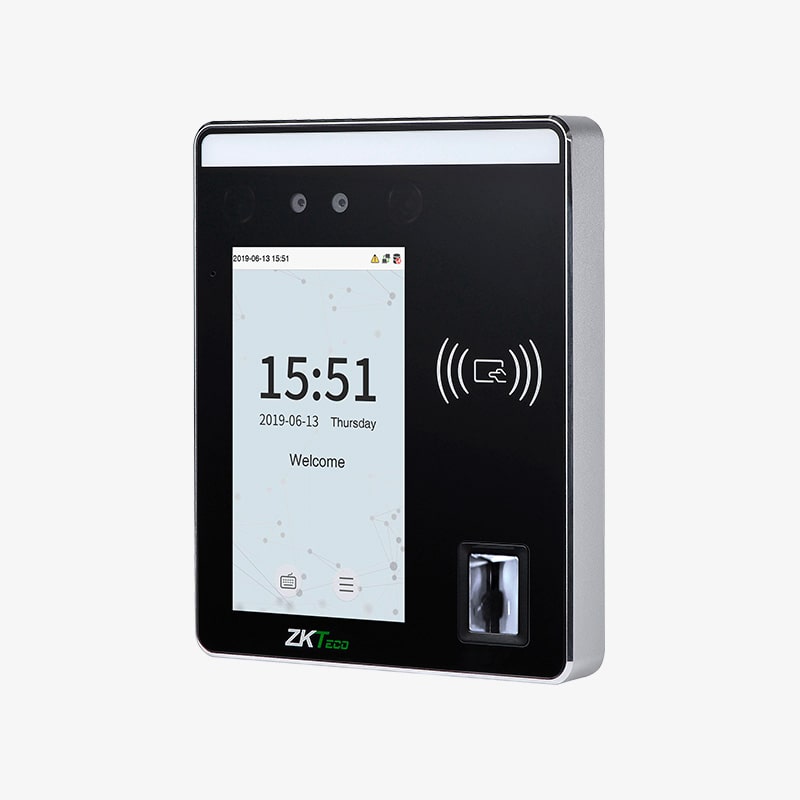 Control de Acceso y Asistencia Rostro Huella y Tarjeta SpeedFace-H5L ZKTeco