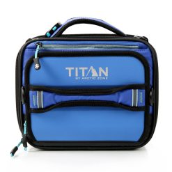 Lonchera con Aislamiento Térmico Expandible Azul Pavo Titan
