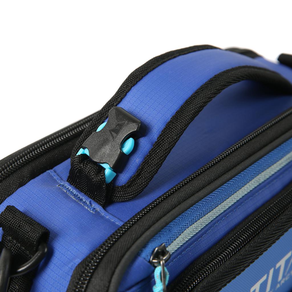 Lonchera con Aislamiento Térmico Expandible Azul Pavo Titan - Imagen 7