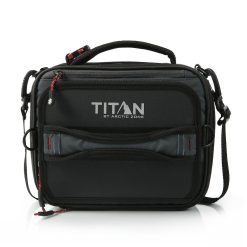Lonchera con Aislamiento Térmico Expandible Negro Titan