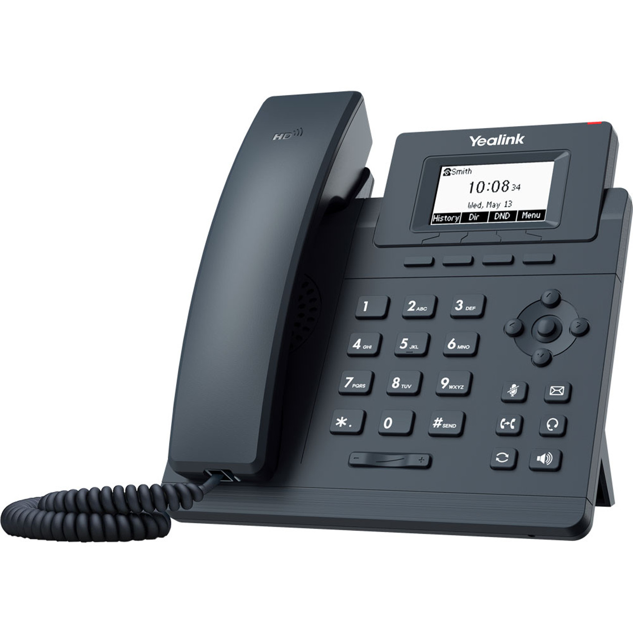 Teléfono IP de escritorio básico de 1 cuenta PoE T30P Yealink - Imagen 4