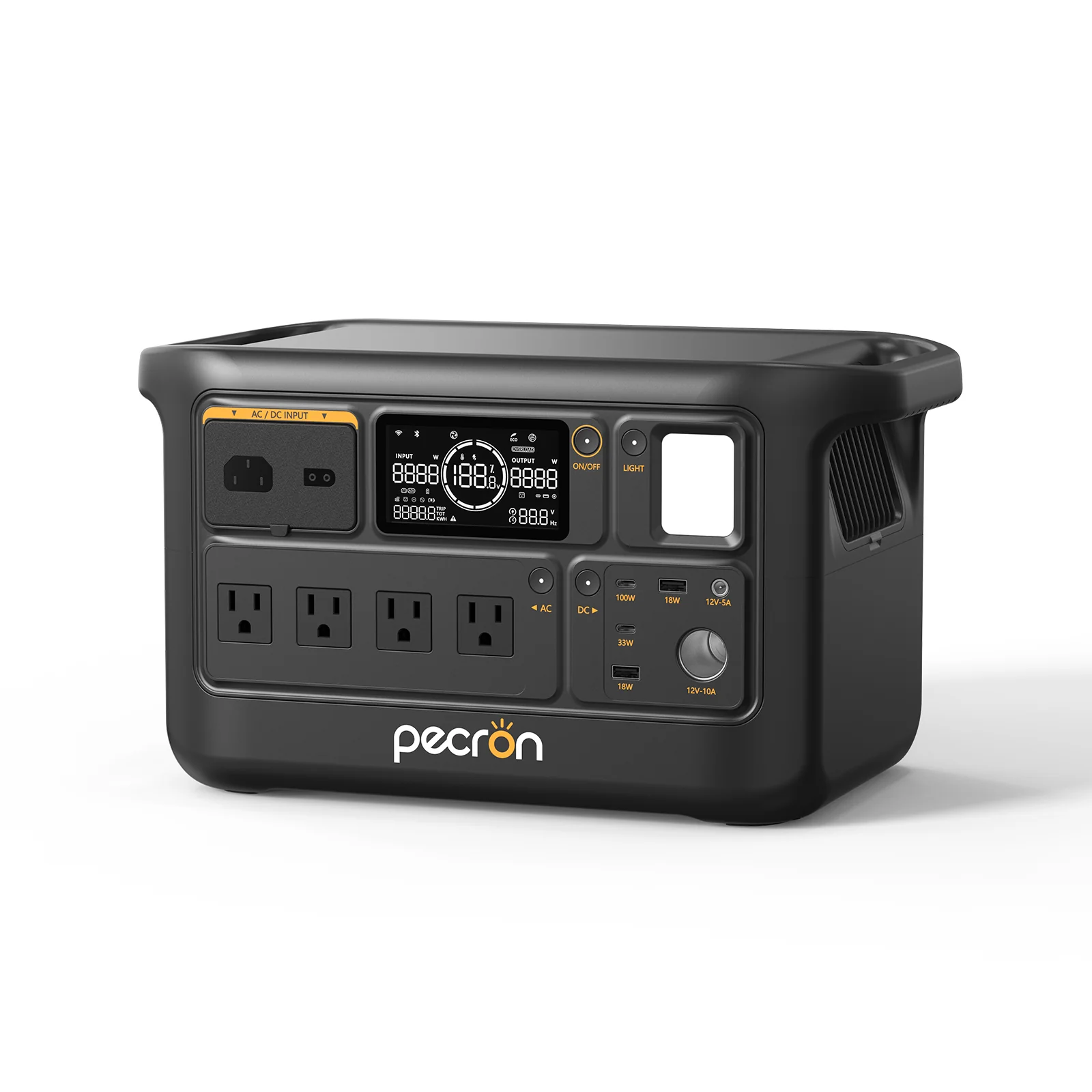 Estación de Energía Portátil 1500W 960Wh F1000LFP Pecron