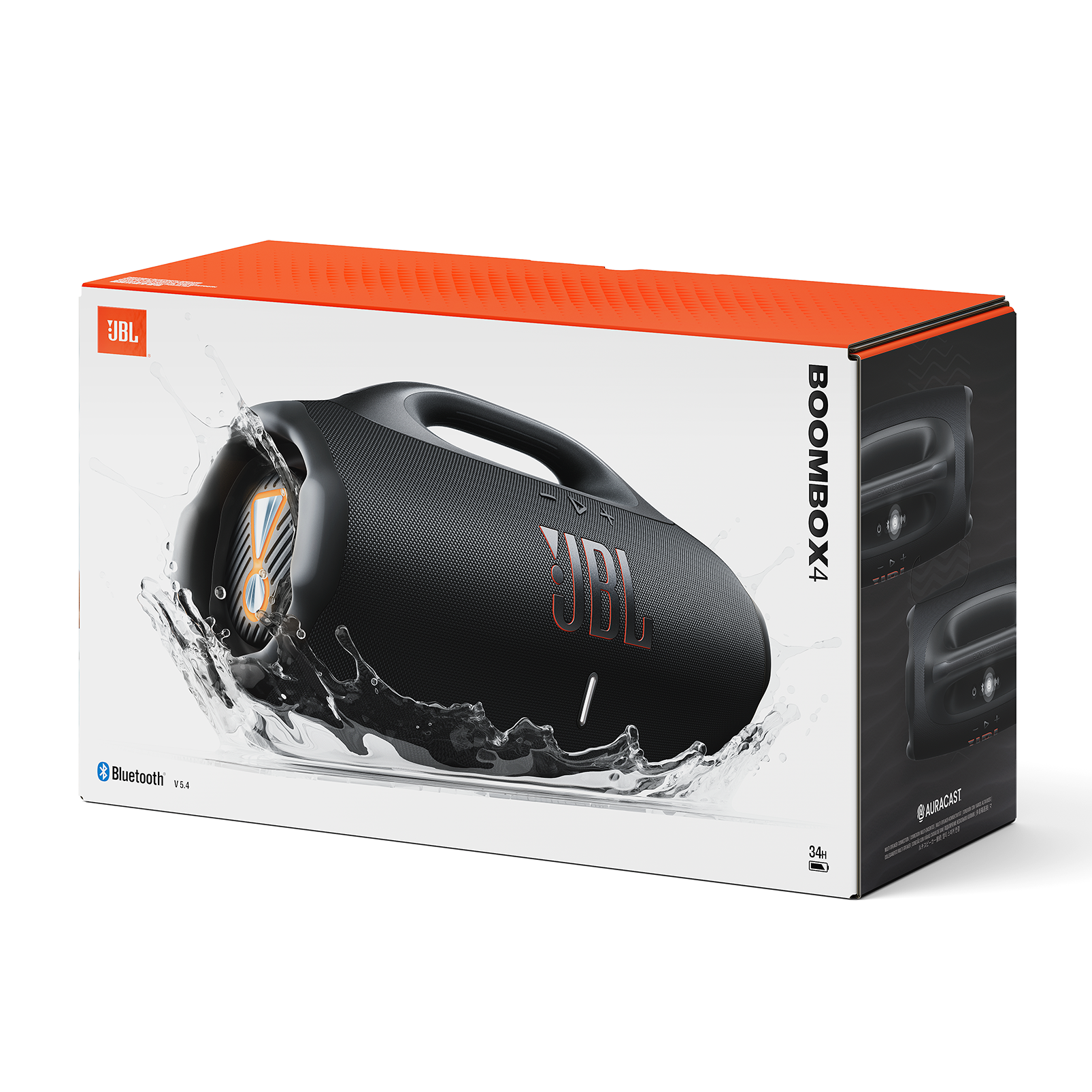 Bocina Bluetooth Portátil Boombox 4 Negro JBL - Imagen 6