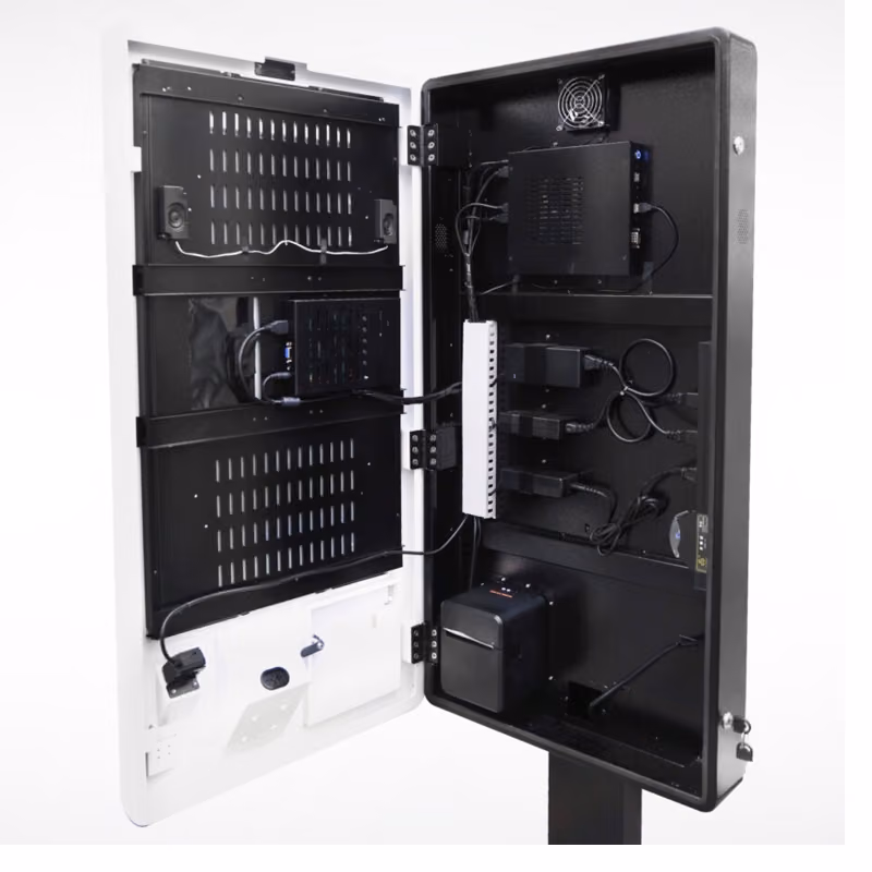 Kiosko de Autoservicio Punto de Venta Touch 23.8" N97 8GB 240GB Impresora 3" Lector 2D Wi-Fi BT No OS K7 3nStar - Imagen 2