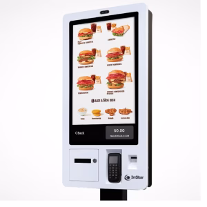 Kiosko de Autoservicio Punto de Venta Touch 23.8" N97 8GB 240GB Impresora 3" Lector 2D Wi-Fi BT Win 11 IOT K7 3nStar