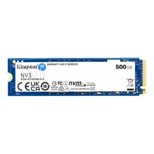 Disco SSD 500GB NVMe M.2 2280 NV3 PCIe 4.0 Kingston