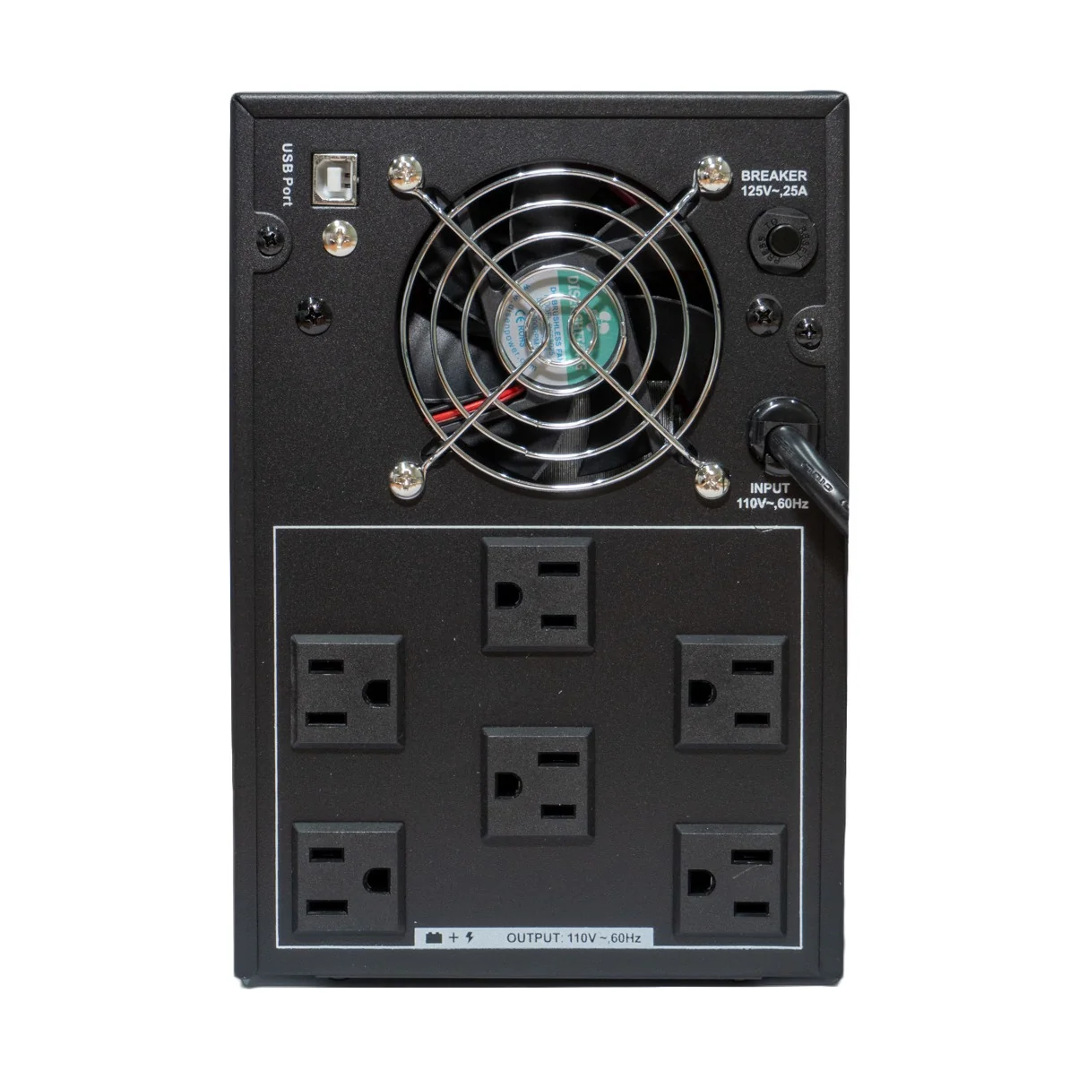 UPS 3000VA 1800W 120V R/X Hikvision - Imagen 2