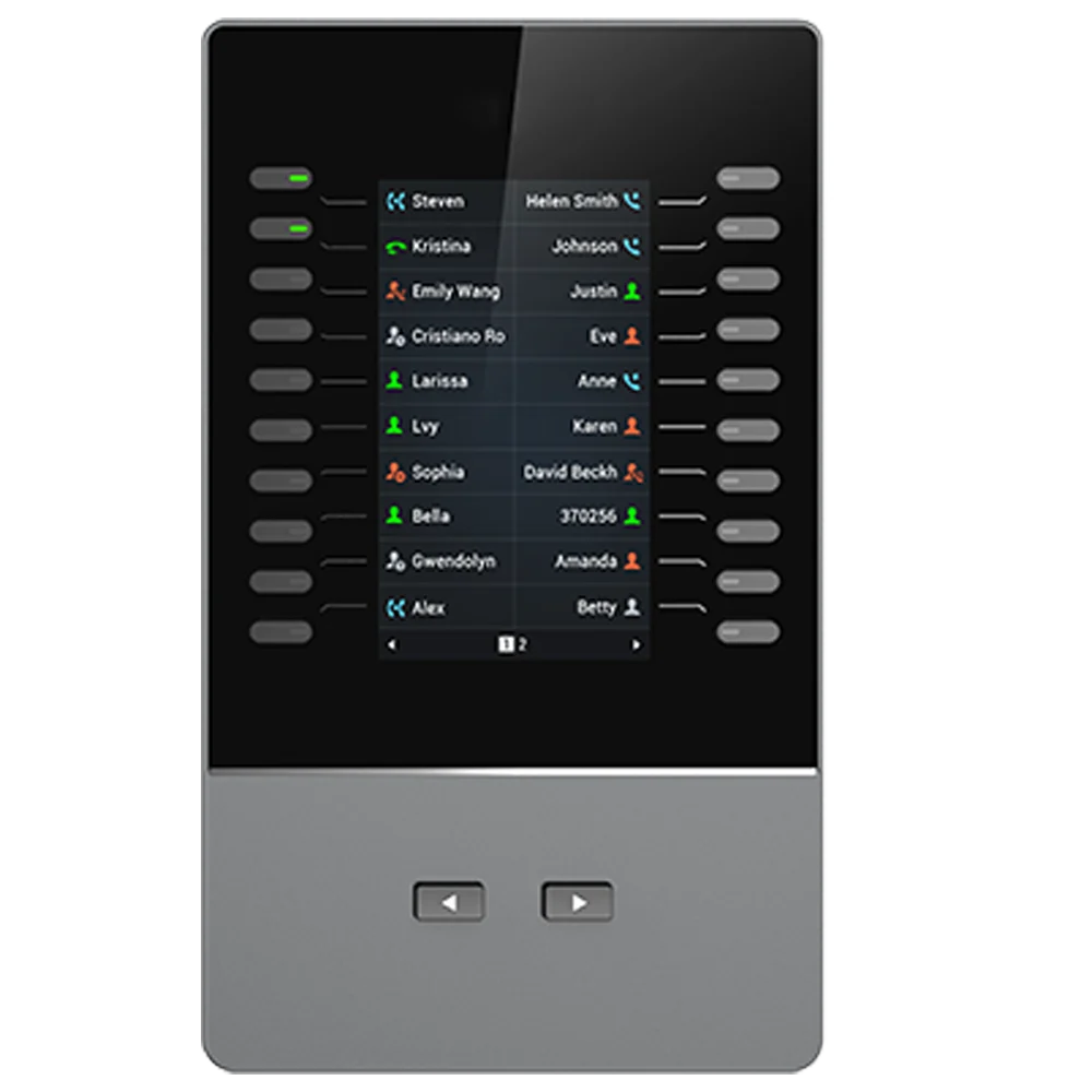 Botonera Modulo de Extensión LCD 20 Lineas para Teléfonos IP Grandstream