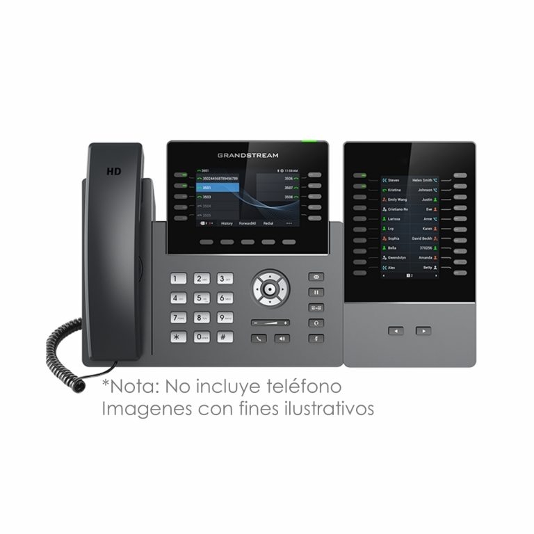 Botonera Modulo de Extensión LCD 20 Lineas para Teléfonos IP Grandstream - Imagen 4