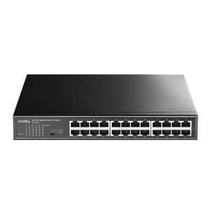 Switch Gigabit No Administrable de 24 Puertos GS1024 Cudy