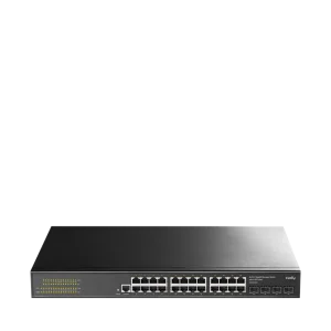 Switch Administrable Gigabit 24 Puertos y 4 SFP GS2024S2 Cudy