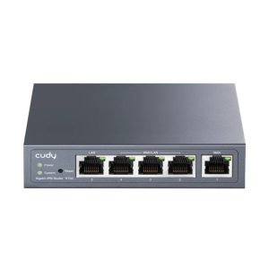 Switch Router 5 Puertos Gigabit Multi-WAN VPN Balanceo de Carga R700 Cudy